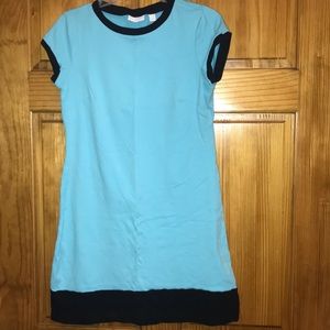 Like new! New York & Co. T-shirt dress in aqua, M
